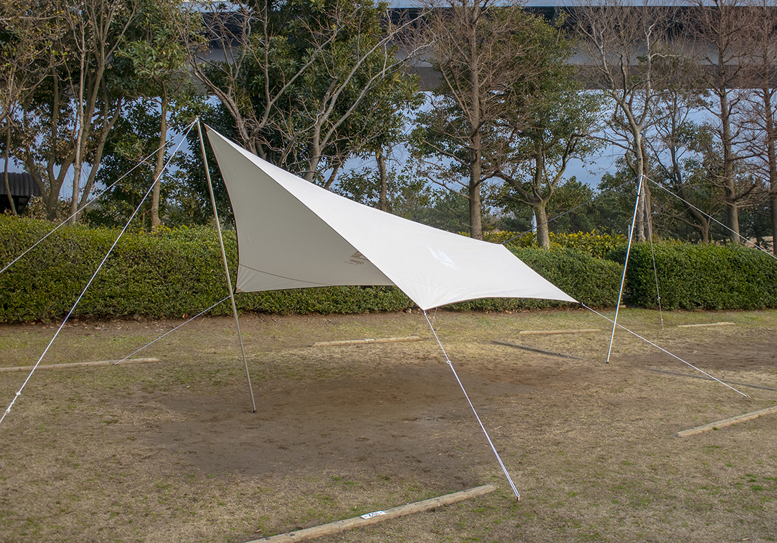 限定品】T/Cタープ発売のお知らせSYSTEMTARP PENTA 4×4 T/C | News 